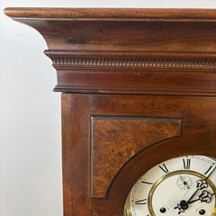 Ethan Allen Regulator Wall Clock Weight Driven with Key, Sku: 033422