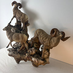 Mill Creek Studios, Artist Danny Edwards, "Mountaintop" 232 / 1200, Cast Resin Sculpture, Sku: 033210