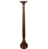 Tall Wooden Candleholder, Sku: 033150