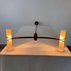 Bronze Double Sided Pendant Light, Italian, Sku: 033171