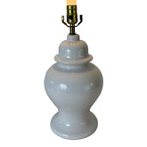 White Ceramic Table Lamp, Sku: 033152