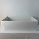 Franke Fireclay Kitchen Farmhouse Sink, Wrapped Porcelain on All Four Sides, Sku 033226