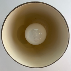 Navajo Sand Painted Hanging Lamp, Handcrafted Ceramic, Sku 032970