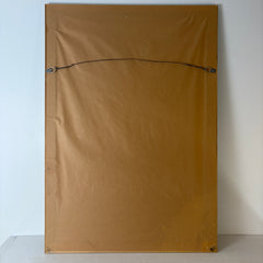 Poppy Art Print Under Glass in Frame, Sku: 033140