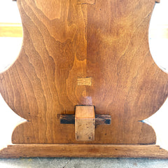 Vintage Trestle Table with Bowtie Joinery and Mortise & Tenon Base, Sku: 033112