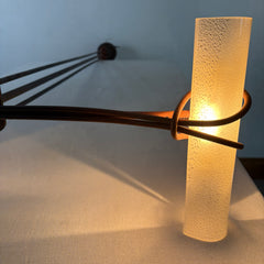 Bronze Double Sided Pendant Light, Italian, Sku: 033171