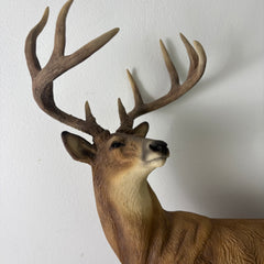 Mill Creek Studios, Artist Danny Edwards, "Sunrise" 1034/1200, 3 Whitetail Bucks, Cast Resin Wall Sculpture Sku: 033209