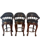 Set of 3 Thomasville Swivel Barstools, Sku 033247
