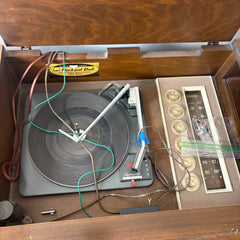 Packard Bell Vintage Stereo Console, MCM, Functioning, Sku: 033045