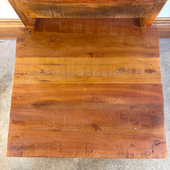 Shutter Back Style Side Chairs Primitive Reclaimed Wood, Handcrafted, Set of 4, Sku 033261