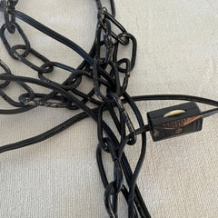 Vintage Spanish Revival Amber Pendant Lamp, Sku 033128