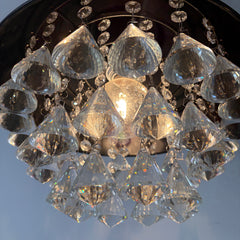 Visalia Metal & Crystal Pendant Light, Sku: 033169