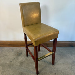 Holly Hunt For Palecek Set of 3 Barstools Caramel Leather, Sku 033234