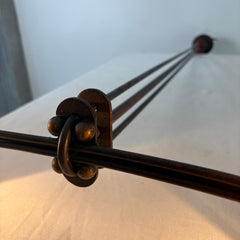 Bronze Double Sided Pendant Light, Italian, Sku: 033171