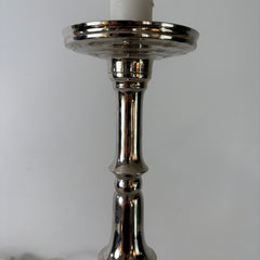 Silver Base Table Lamp, Sku 033116