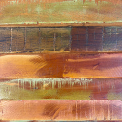 Shutter Back Style Side Chairs Primitive Reclaimed Wood, Handcrafted, Set of 4, Sku 033261