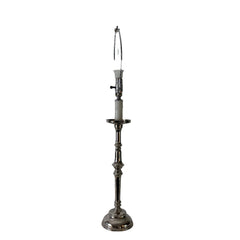 Silver Base Table Lamp, Sku 033116