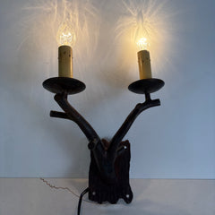 Myer's & Co. Custom Wall Sconce Double Branch, Sku 033037