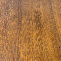 Oak Parlor Table, Vintage, Scalloped Detail on Apron, Stretcher Shelf, Sku: 033136