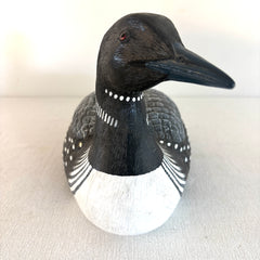 Hand Carved & Painted Loon, Sku: 033278