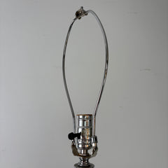 Silver Base Table Lamp, Sku 033116