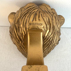 Set of 3 Golden Kirsch Lion's Head Curtain Rod Holder, Sku: 033279