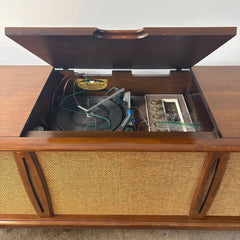 Packard Bell Vintage Stereo Console, MCM, Functioning, Sku: 033045