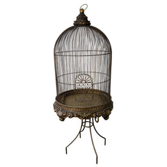 Extra Large Birdcage on Metal Floor Stand, Sku: 033293