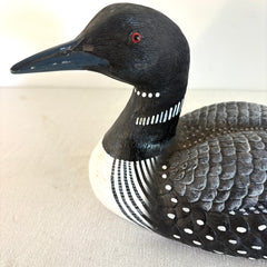 Hand Carved & Painted Loon, Sku: 033278