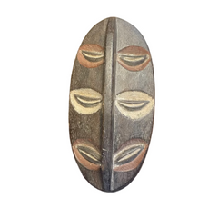 Kwele Wood Mask of Gabon "Beete," Primitive, sku: 032428