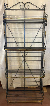 Brass and Iron Baker's Rack Sku: 033212