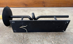 Iron Wall Sconce, Black, Single Candle Stick Light, Sku: 033291