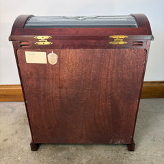 JMX International Leaded Glass Curio Cabinet, Quilt Cabinet, Sku: 033274