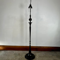 Alberto Giacometti Floor Lamp, Bronze, Double Socket, sku: S32130