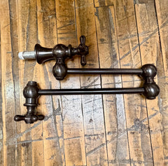 Concinnity Pot Faucet, Bronze, Double Hinge, Sku: 033339