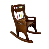 New! Child's Rocking Chair, Hand Crafted, Black Walnut, sku: 031714