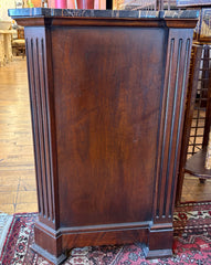 Drexel Heritage End Table with Three Drawers, Dark Marble Top, sku: 033553
