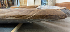 Fireplace Mantle, Onyx Stone, Brown, Tan & Cream, Three Piece, Sku: 033576