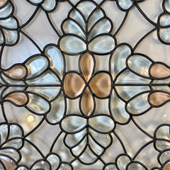 Hand Crafted, Hand Beveled Leaded Glass by Artist John May, Sku: 033613