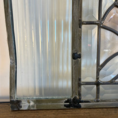 Hand Crafted, Hand Beveled Leaded Glass by Artist John May, Sku: 033613