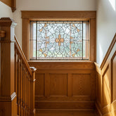 Hand Crafted, Hand Beveled Leaded Glass by Artist John May, Sku: 033613