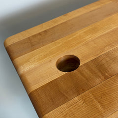 Butcher Block Table, French Country Style, 2-Drawer, Sku: 033629