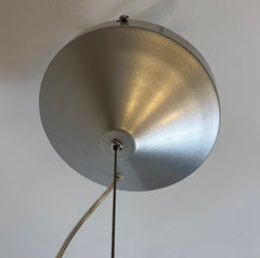 Valley Isle Lighting Pendant Designed by Max Sauze "Ribbon" Matte Silver Finish, Metal, sku: 033643