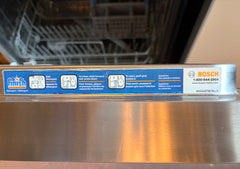 Bosch Dish Washer, 42 DBA, "Super Silence", Stainless Steel, Three Rack, Sku: 033648