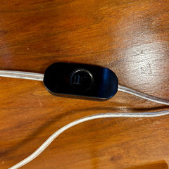 Table Lamp, Contemporary, Composite Shade, Brushed Nickel Frame, Stand