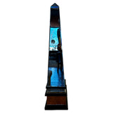 Howard Elliot Collection Obelisk, Large Mirrored Beveled Smoked Glass