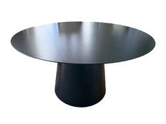 Vesuvius Round Dining Table, Noir