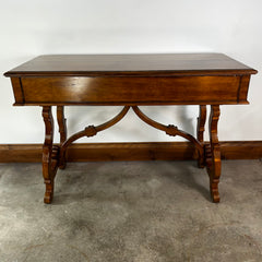 Century, Secretary Style Desk, Hinged Top Opens to Compartment Storage, 55" w x 24" d x 38" h