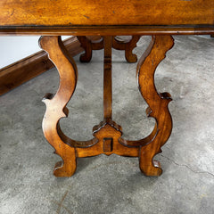 Century, Secretary Style Desk, Hinged Top Opens to Compartment Storage, 55" w x 24" d x 38" h