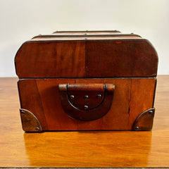 Wesley & Bober, Inc. Humidor, Cigar Case, Leather Wrapped, sku: 031924